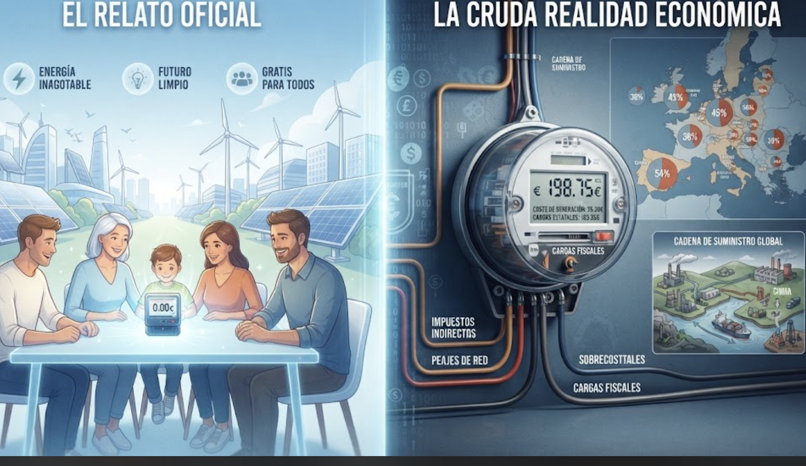 Energías Renovables al Descubierto: La Brecha Entre el Relato Oficial y la Realidad Económica Global